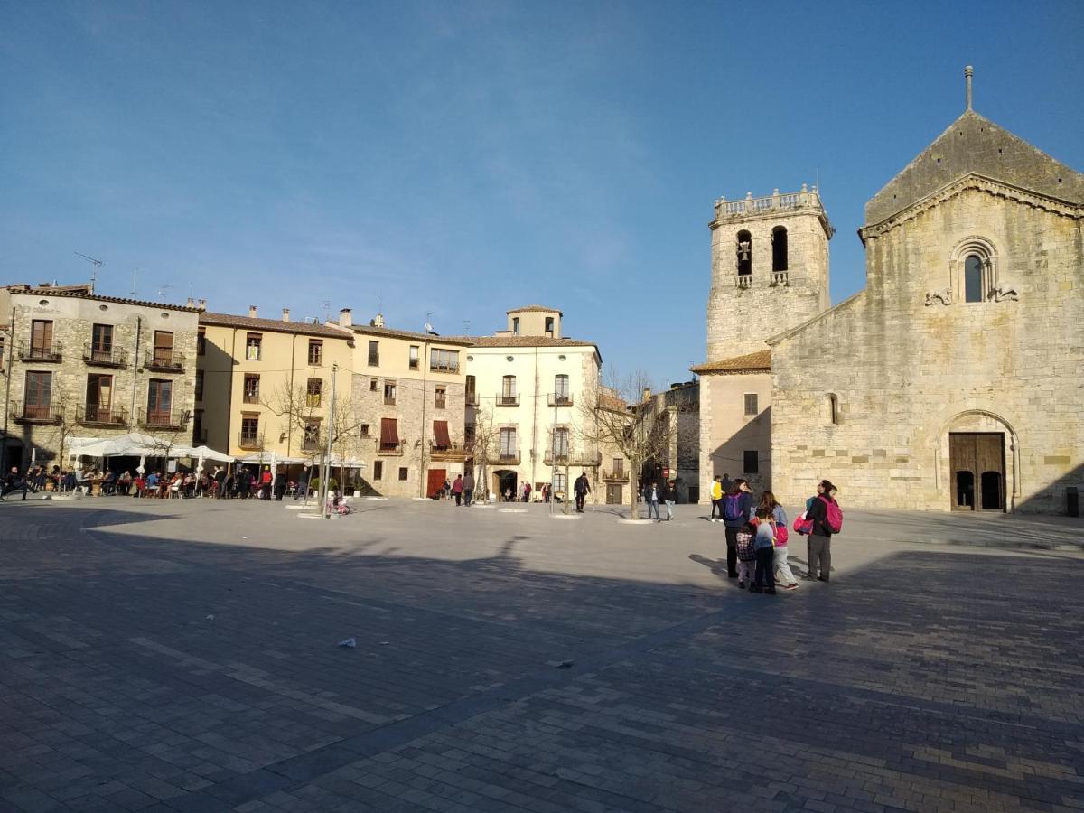 Apartament Can Mingu 2On Pis Besalú Dış mekan fotoğraf